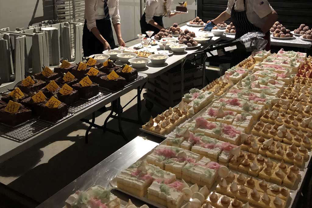 Elevated Catering Hospitality staff